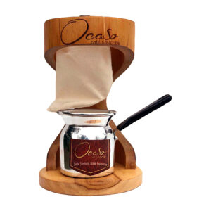 Cafetera de bambú